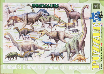 FSC Puzzle : 100 piece : Dinosaurs