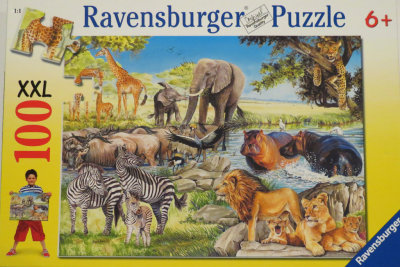 Ravensburger Puzzle : 100 piece : African Afternoon