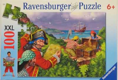 Ravensaburger Puzzle : 100 piece : Pirates Treasure
