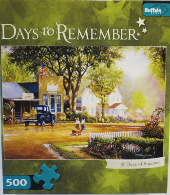 Buffalo Puzzle : 500 piece : Days to Remember,  Boys of Summer