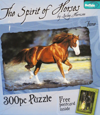 Buffalo Puzzle : 300 piece : The Spirit of Horses