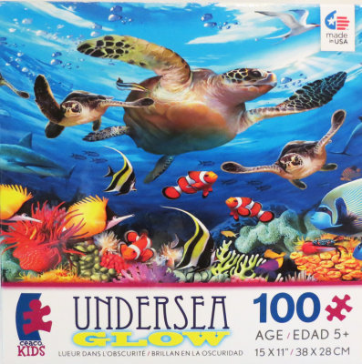 Undersea Glow : 100 piece : Journey of the Sea Turtles