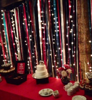 Dessert table by SunHorse Weddings