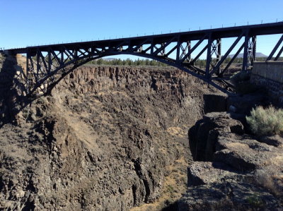 Oregon Trunk Railroad Bridge - 1911 Near Bend, OR