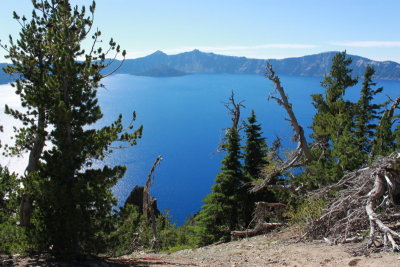 Crater Lake blue
