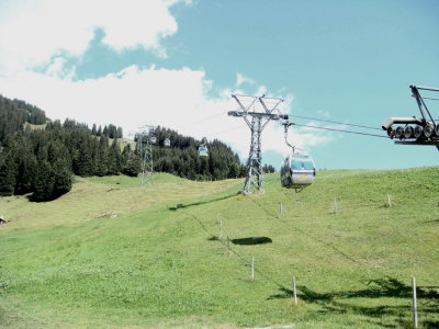 Gondola from Grindelwald to Mannlichen
