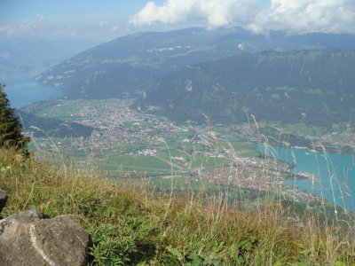 Interlaken from above