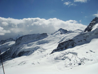 Snow, snow and more snow.