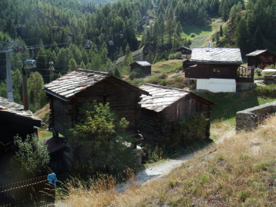 Our short hike at Zermatt found this village.