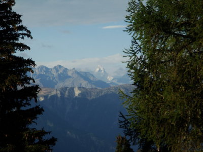 Matterhorn gets a dusting of snow.