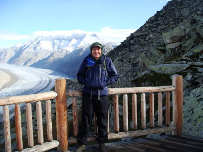 Brian at Bettmerhorn tram station