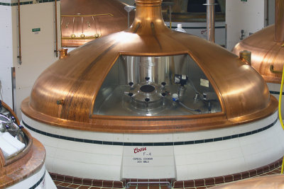 Inside Coors Brewery