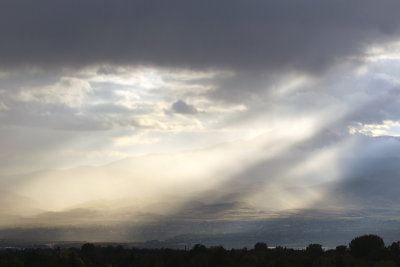 Dust Storm Over Salt Lake City