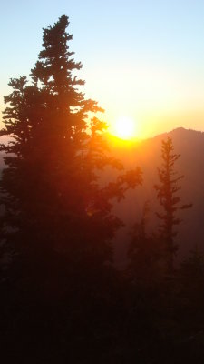 Sunset from the Knob