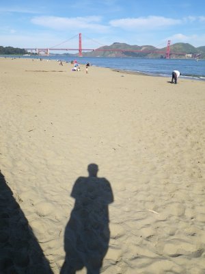 Beach Shadow in San Francisco