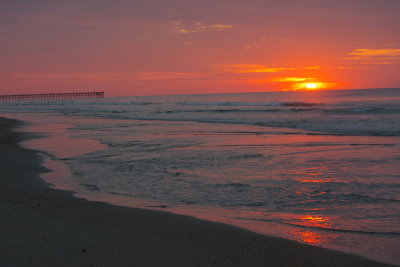 Sunrise on the water