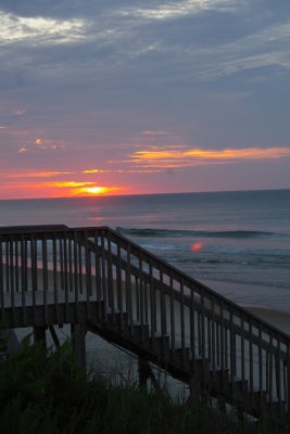 Steps to the beach