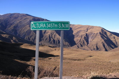 Piedra del Molino (3457 m a.s.l.)