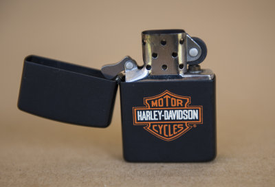 ONCE A NECESSARY ACCESSORY FOR EVERY HARLEY RIDER, SMOKER OR NOT.        