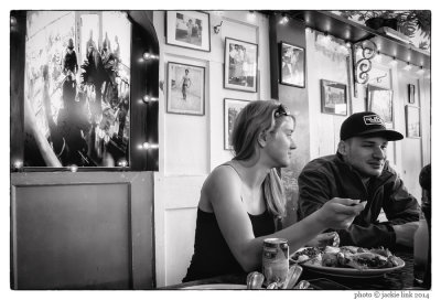 Caribbean lunch in San Rafael_bw.jpg