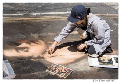 20 Chalk Artist in North Beach