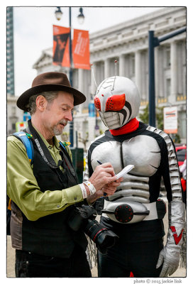 08 Reporter Interviewing Anime Character