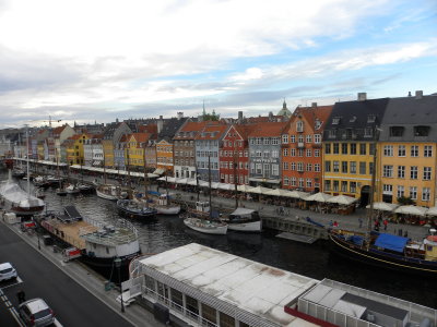 Nyhavn, Copenhagen...view from our room