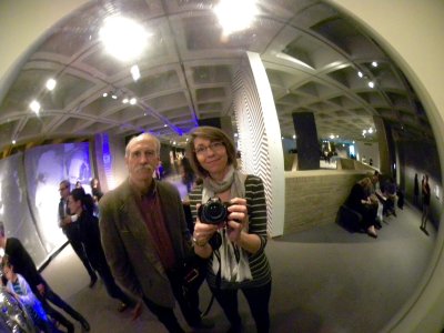 Selfie in honor of Escher exhibit