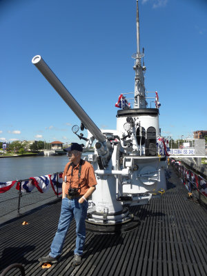 Mike on the USS Cobia