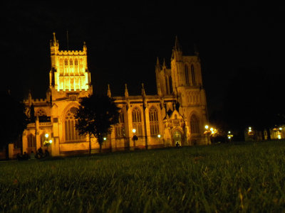 Bristol Cathedral at Night