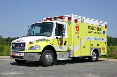 Henrico County, VA - Fire Medic 13