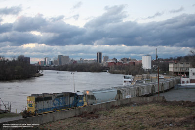 CSX James River Industrial Track