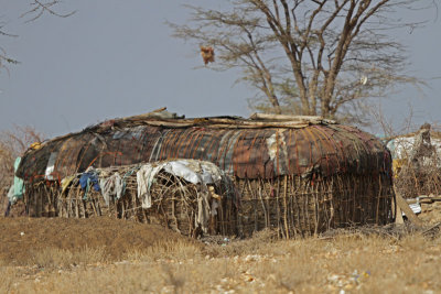 Typical home in the Samburu area