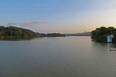 View from the bridge near Gamboa