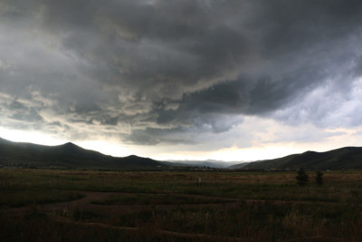 Thunderstorm over Kimball Junction