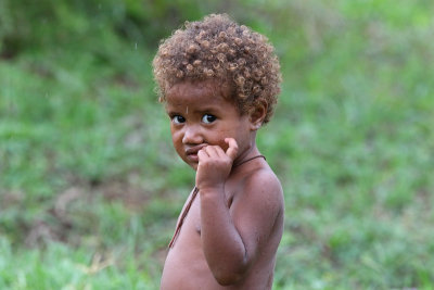 Fijian child