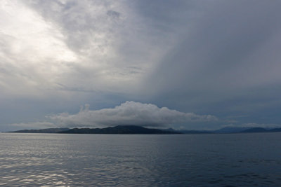 Gray sunset on the Somosomo Straits