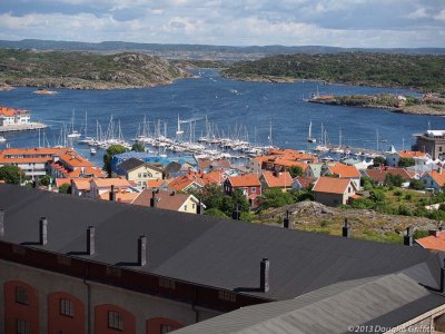 Marstrand Sweden from Carlsten Fortress