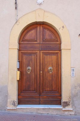 San Gimignano Door