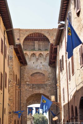 San Gimignano Main Entrance Arch