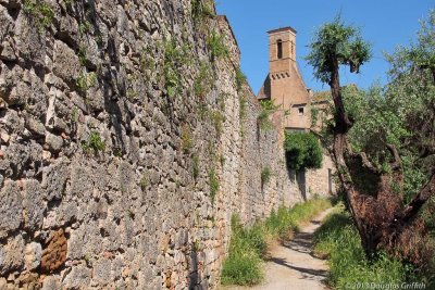 San Gimignano wall
