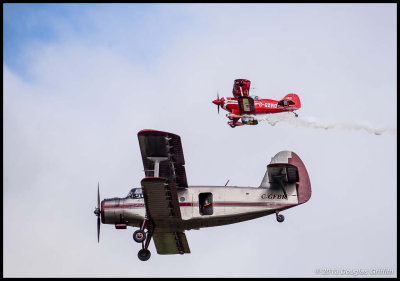 The Smallest and The largest Biplanes