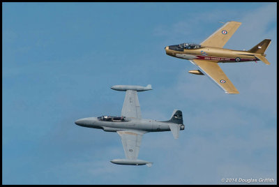 T-33 and F-86 Sabre: Show Pass