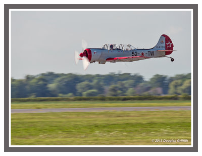 Yak-52 TW (25% of the YAK ATTACK): SERIES of Two Images