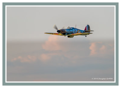 Sunset Flight: Hawker Hurricane Mk. XIIB