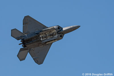 Weapons Bay Open: Lockheed F-22 Raptor