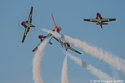 Crowded Sky: Canadair CT-114 Tutors of 431 Air Demonstration Squadron: The Snowbirds