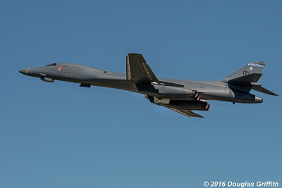 Rockwell B-1B Departing Runway 33; CYXU