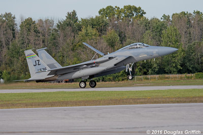 Louisiana Bayou Militia: F-15C Eagle Landing Runway 15; CYXU