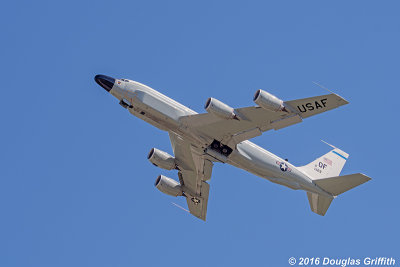 USAF RC-135V/W RIVET JOINT Departing CYXU Runway 33